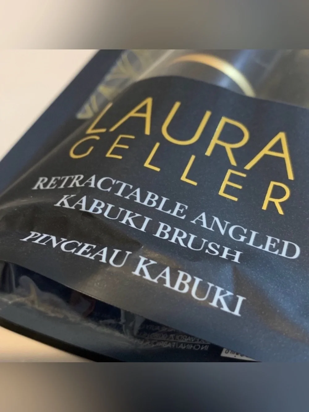 💙Laura Geller Black & Gold Kabuki Brush